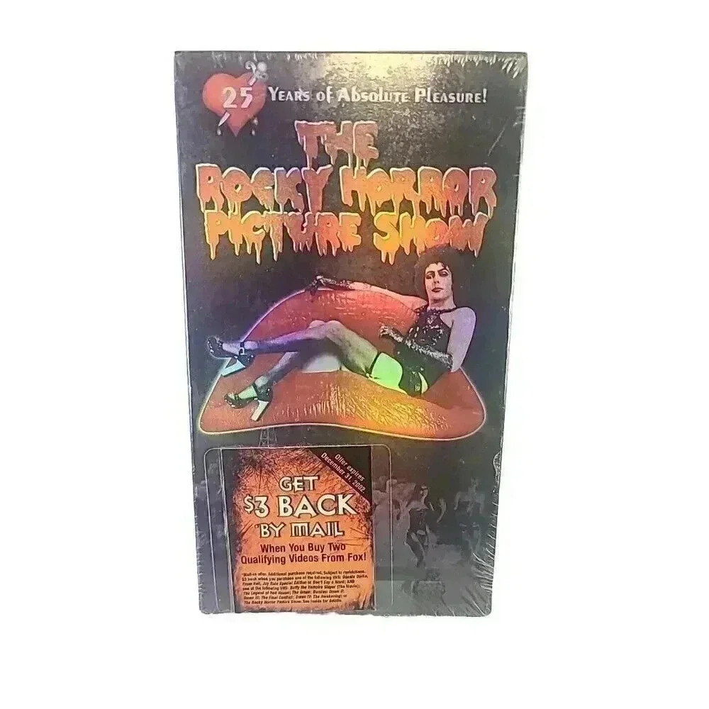 The Rocky Horror Picture Show (25th Anniversary Special Edition) For VHS SEALED